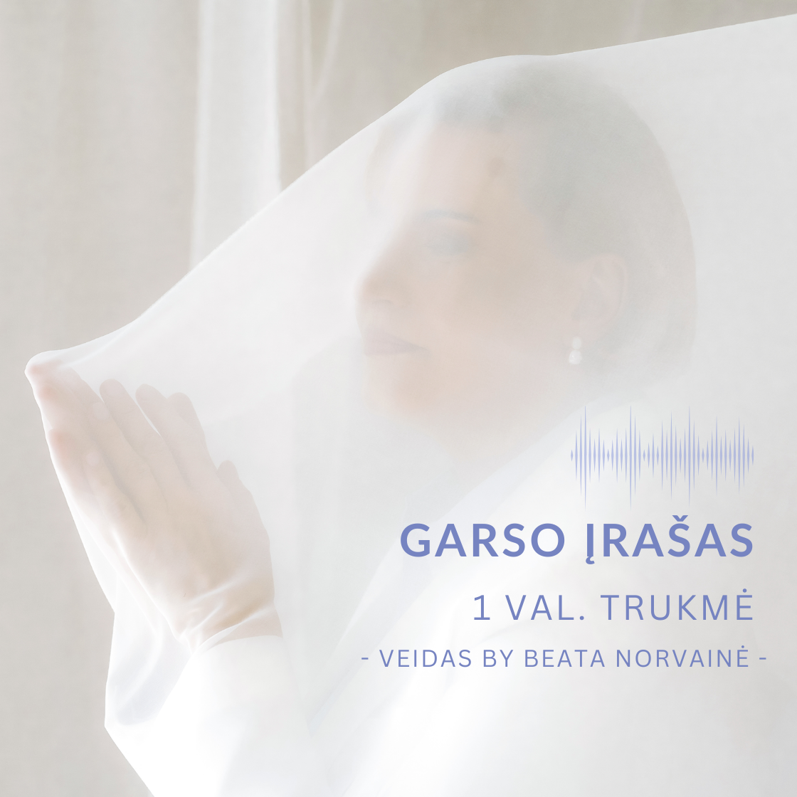 Garso įrašas, 1 valandos trukmė – Veidas by Beata Norvainė